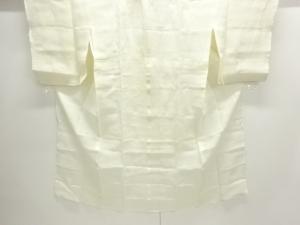 アンティーク　本麻すかし織草花模様長襦袢